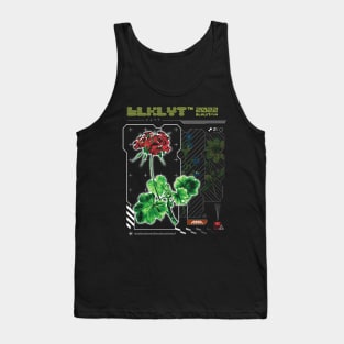 BLKLYT/44 - CYBERPUNK FLOWER Tank Top